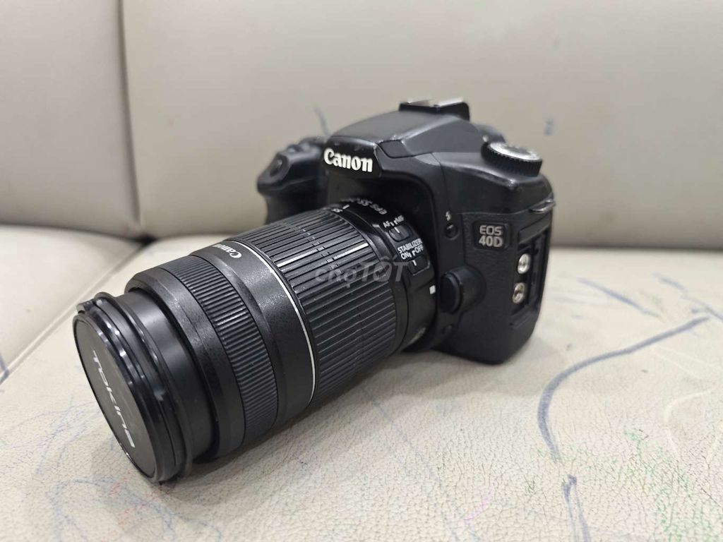 Máy ảnh Canon 40D Đen kèm lens EFS 55-250mm. Mua bán Máy ảnh, Máy quay tại Quận Tây Hồ Hà Nội được đăng bởi nam đinh hình 1