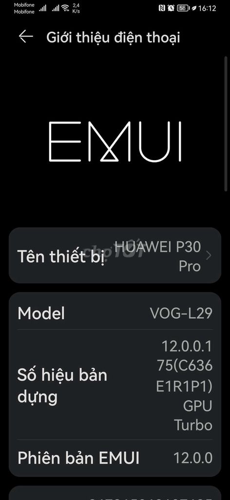 Ra đi e Huawei p30pro Qt 8/256. Mua bán Điện thoại tại Quận 1 Tp Hồ Chí Minh được đăng bởi Mr Mỹ hình 1