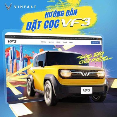 Vinfast VF3 2024 - Xe điện mới 100%