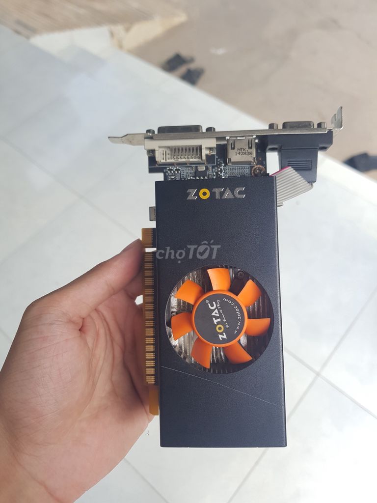 Card đồ họa Zotac GTX 750Ti 2GB d5 không nguồn phụ. Mua bán Linh kiện (RAM, Card...) tại Quận Ô Môn Cần Thơ được đăng bởi Viet Nguyen hình 1