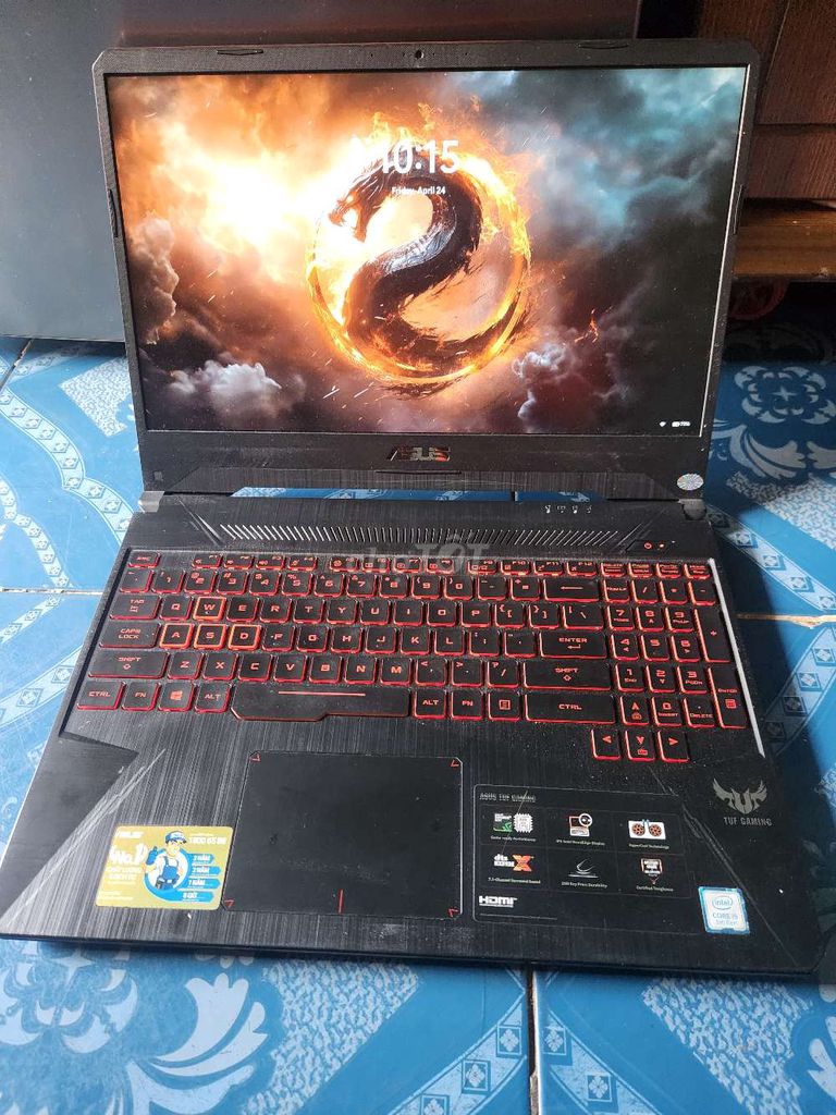 ASUS TUF Gaming FX505GD i5-8300H 16GB. Mua bán Laptop tại Huyện Gò Công Tây Tiền Giang được đăng bởi Black Muren hình 1