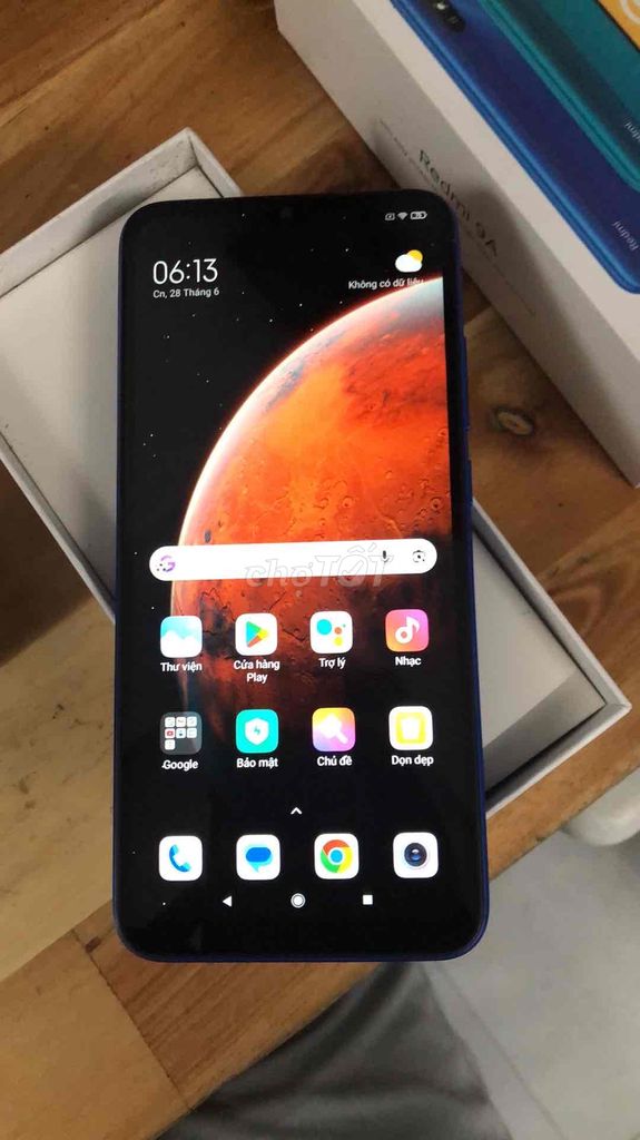 Xiaomi Redmi 9A Xanh Màn hình lớn pin trâu. Mua bán Điện thoại tại Quận 12 Tp Hồ Chí Minh được đăng bởi CÔ BA hình 1