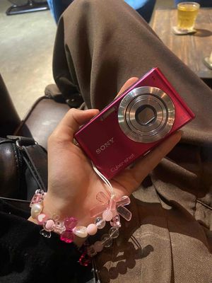 Compact Sony dsc w530 - màu hồng, đủ phụ kiện