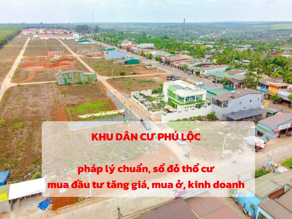 🎁*** 1 CẶP BIỆT THỰ đẹp nhất KDC Phú Lộc-Krông Năng 🎁