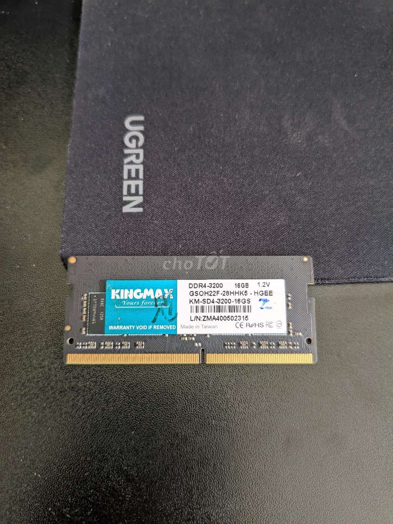 RAM Kingmax DDR4 16GB 3200MHz. Mua bán Linh kiện (RAM, Card...) tại Quận Tân Bình Tp Hồ Chí Minh được đăng bởi Bảo hình 1