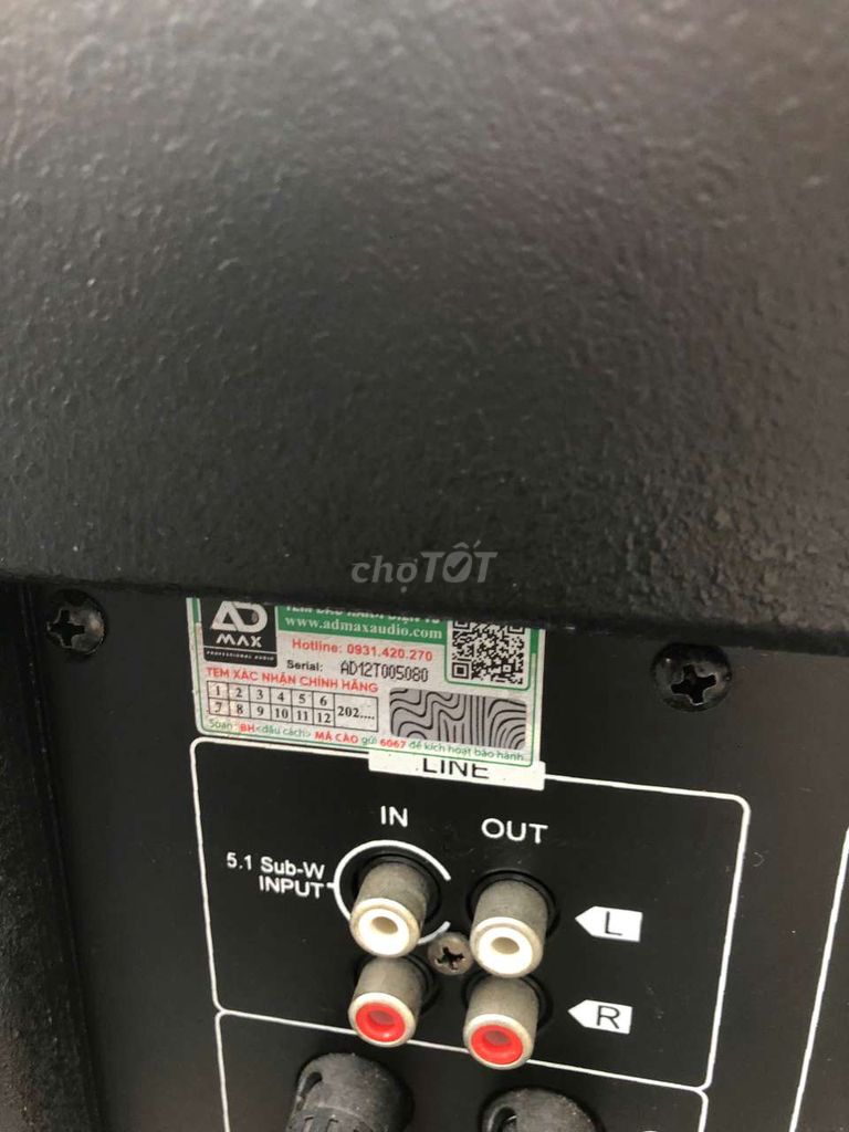 Loa subwoofer admax 30 modem ad_112sw lướt. Mua bán Tivi, Âm thanh tại Thành phố Thủ Đức Tp Hồ Chí Minh được đăng bởi kho thiết bị Karaoke Bãi xịn hình 3