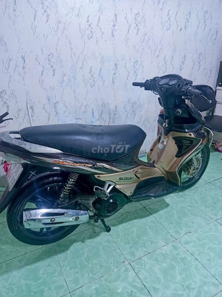 Suzuki Hayate màu Nâu Vàng đồng. Mua bán Xe máy tại Quận Bình Tân Tp Hồ Chí Minh được đăng bởi khả Hân  hình 4