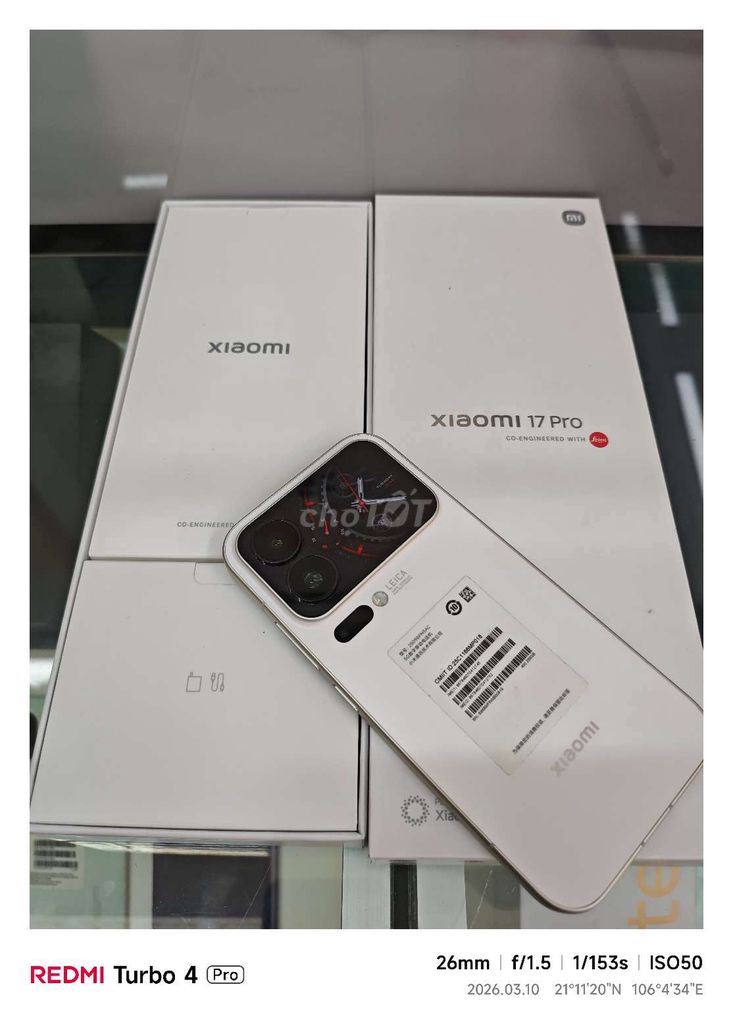 Xiaomi 17 Pro 5G 256GB Trắng. Mua bán Điện thoại tại Thành phố Bắc Ninh Bắc Ninh được đăng bởi XIAOMI STORE GIA BẢO hình 1