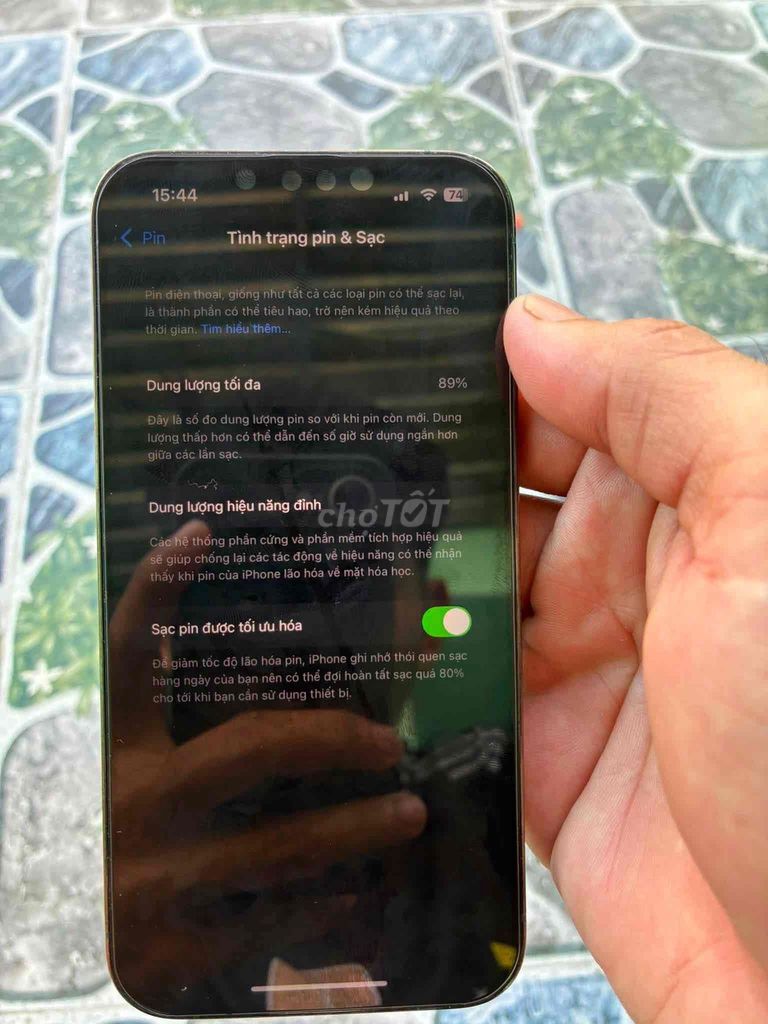 Apple iPhone 13 Pro 128GB Đã qua sử dụng. Mua bán Điện thoại tại Huyện Củ Chi Tp Hồ Chí Minh được đăng bởi Quách Thị Thuý Quyên hình 1