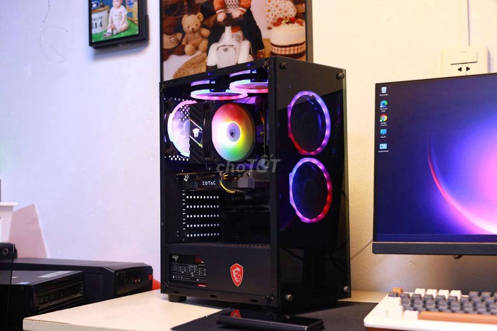 Case PC i5 10400F | NVME 256GB 8GB Ram. Mua bán Máy tính để bàn tại Quận Hoàng Mai Hà Nội được đăng bởi Trần Định  hình 1