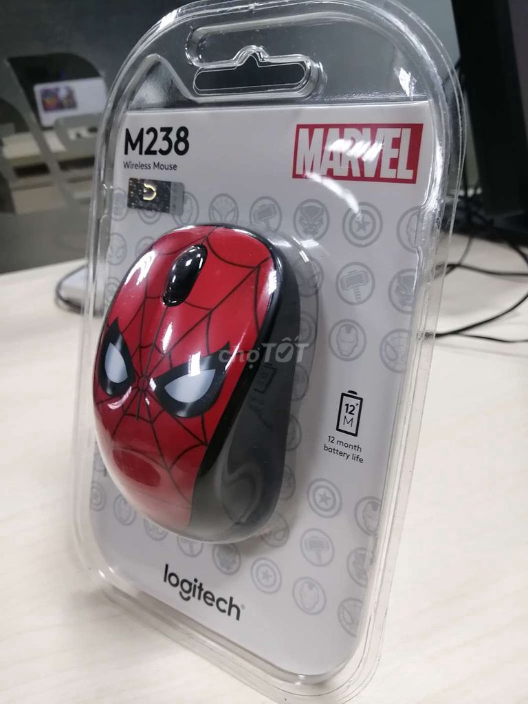 0963236108 - Chuột máy tính Marvel Spiderman mới 100%