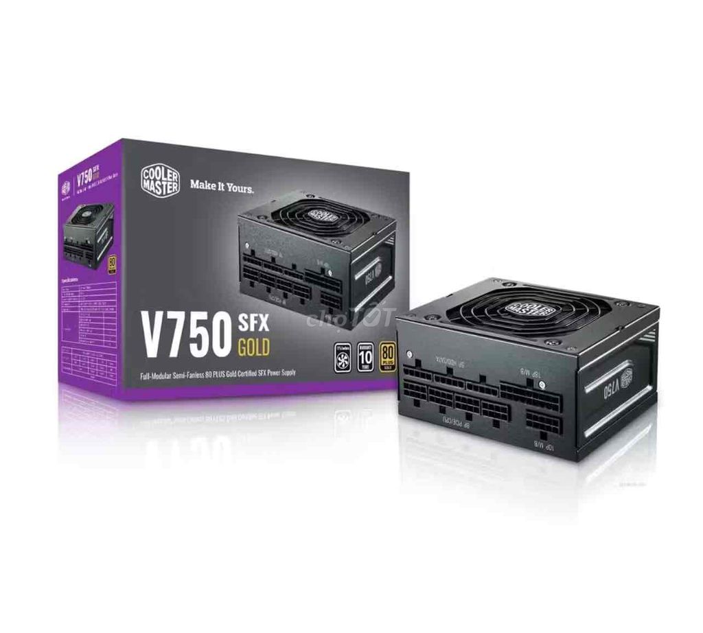 Nguồn Sfx Cooler Master 700w V750  cho case Itx. Mua bán Linh kiện (RAM, Card...) tại Quận Bình Thuỷ Cần Thơ được đăng bởi Phương Nam hình 1