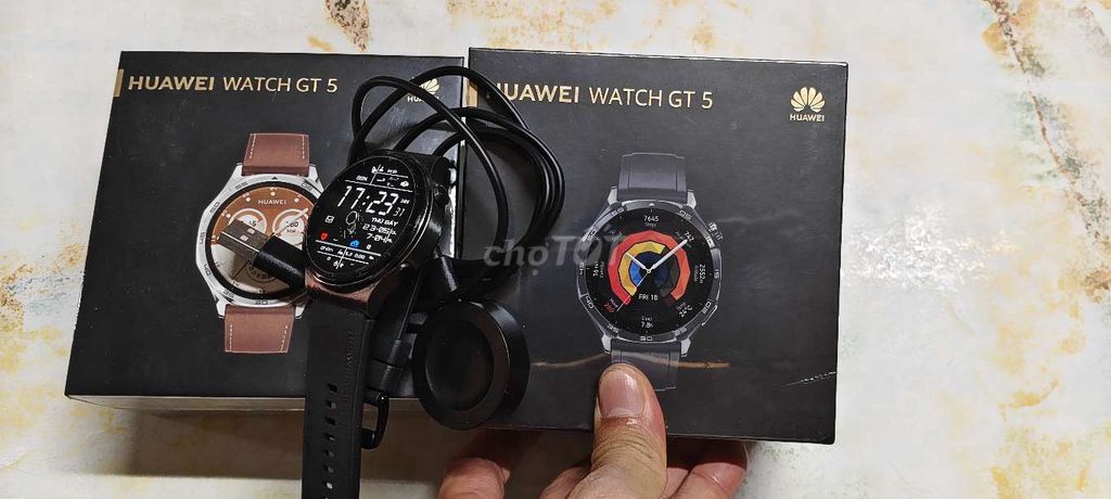 Huawei GT5 new seal Đen và Nâu chính hãng. Mua bán Thiết bị đeo thông minh tại Quận 12 Tp Hồ Chí Minh được đăng bởi Lê Văn Công hình 1