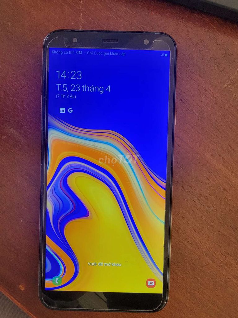 Samsung J4 Plus 2GB/16GB Vàng hồng. Mua bán Điện thoại tại Thành phố Buôn Ma Thuột Đắk Lắk được đăng bởi Hoang DakLak hình 1