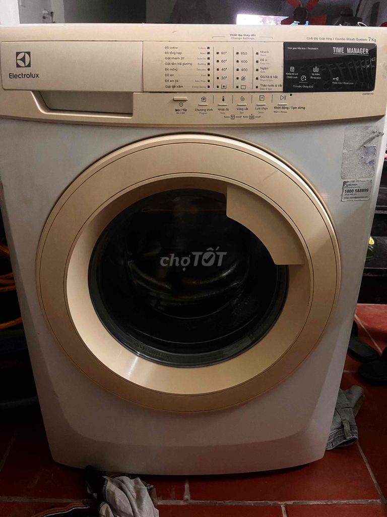 Máy giặt Electrolux 7kg Trắng kem. Mua bán Máy giặt tại Huyện Gia Lâm Hà Nội được đăng bởi Ngọc Long hình 1