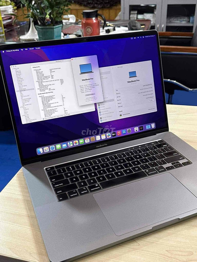 MacBook Pro 16" M1 max ram 64g ổ 512gb fullbox