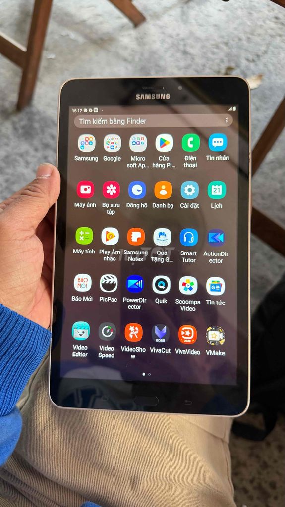 Samsung T385 Vàng đồng. Mua bán Máy tính bảng tại Quận 7 Tp Hồ Chí Minh được đăng bởi Thanh hình 1