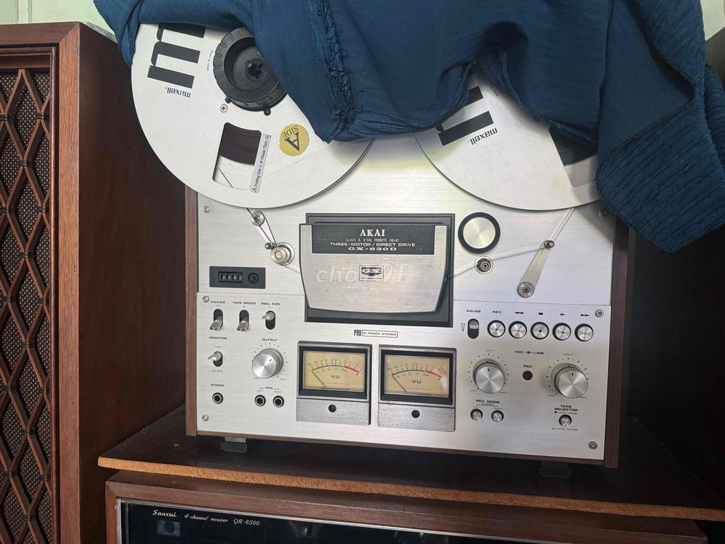 Đầu băng cối Akai GX-630D Bạc. Mua bán Tivi, Âm thanh tại Thành phố Vĩnh Long Vĩnh Long được đăng bởi xe cầm thanh lý hình 1