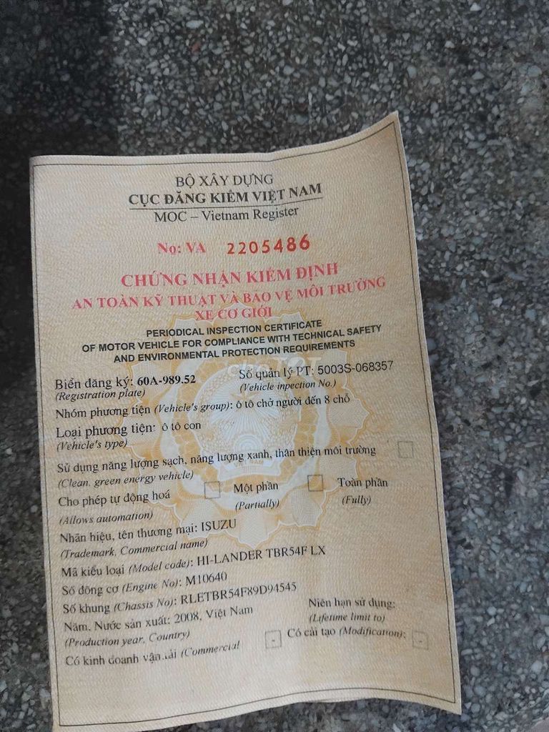 13 4***00 km. Mua bán Ô tô tại Huyện Thống Nhất Đồng Nai được đăng bởi Hoàng Nam La hình 12