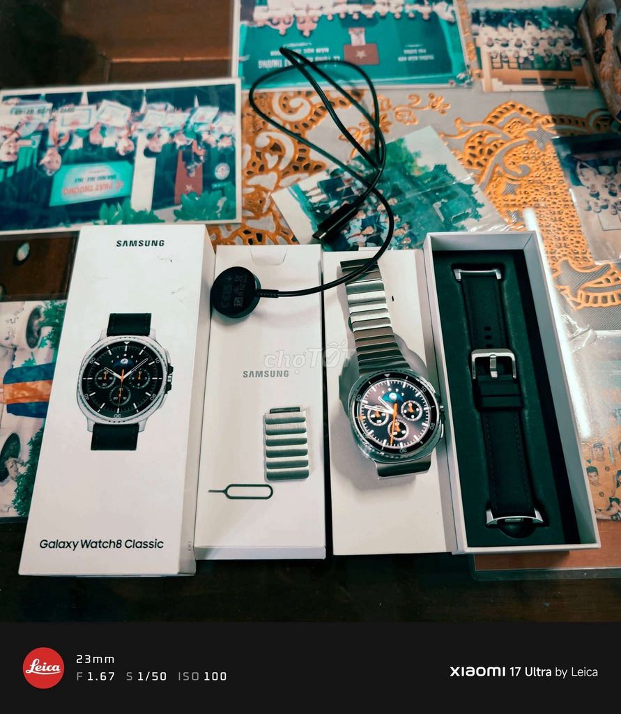 SAMSUNG WATCH 8 CLASSIC BH 9/2026. Mua bán Thiết bị đeo thông minh tại Thành phố Huế Thừa Thiên Huế được đăng bởi Lâm Nguyễn Store Smartphone and Smartwatch hình 1