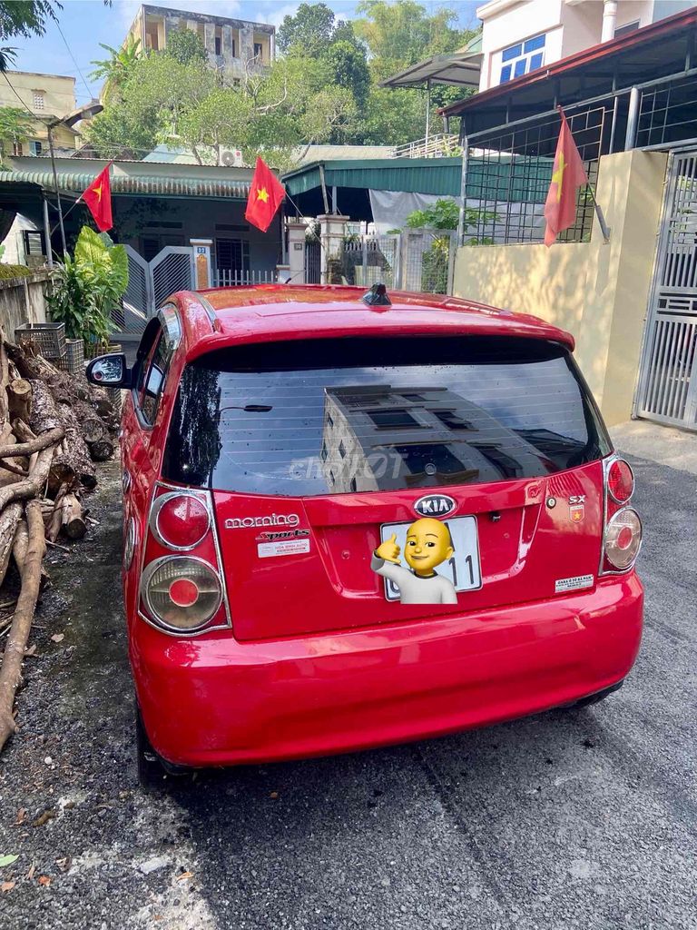 Kia Morning 2008 Đỏ 32.000 km. Mua bán Ô tô tại Thành phố Hòa Bình Hòa Bình được đăng bởi Ha Hải Hoàn hình 3