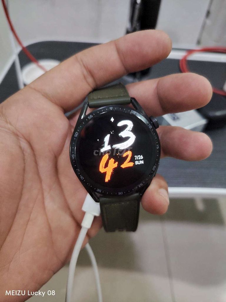 Huawei Watch GT3 Dây da Đen. Mua bán Thiết bị đeo thông minh tại Thành phố Biên Hòa Đồng Nai được đăng bởi Vũ Trần hình 1