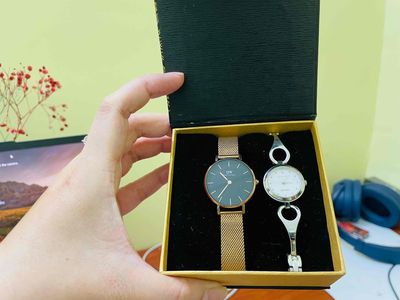 Combo Đồng hồ DW chính hãng và đồng hồ thời trang