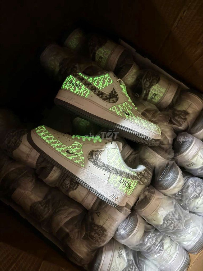 Giày thể thao Nike AF1 Dạ quang. Mua bán Giày dép tại Quận Dương Kinh Hải Phòng được đăng bởi Sinh Thành hình 1