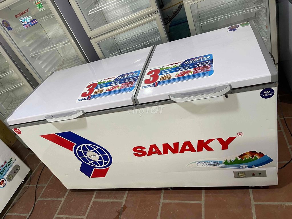 Tủ đông mát Sanaky 660 lít. Mua bán Tủ lạnh tại Quận Tân Phú Tp Hồ Chí Minh được đăng bởi cửa hàng thanh lý đồ cũ hình 1
