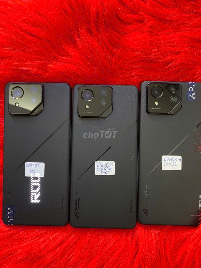ROG PHONE 8 PRO 16G/512GB Đen . Mua bán Điện thoại tại Quận Tân Bình Tp Hồ Chí Minh được đăng bởi LUCKY PHONE VN hình 1