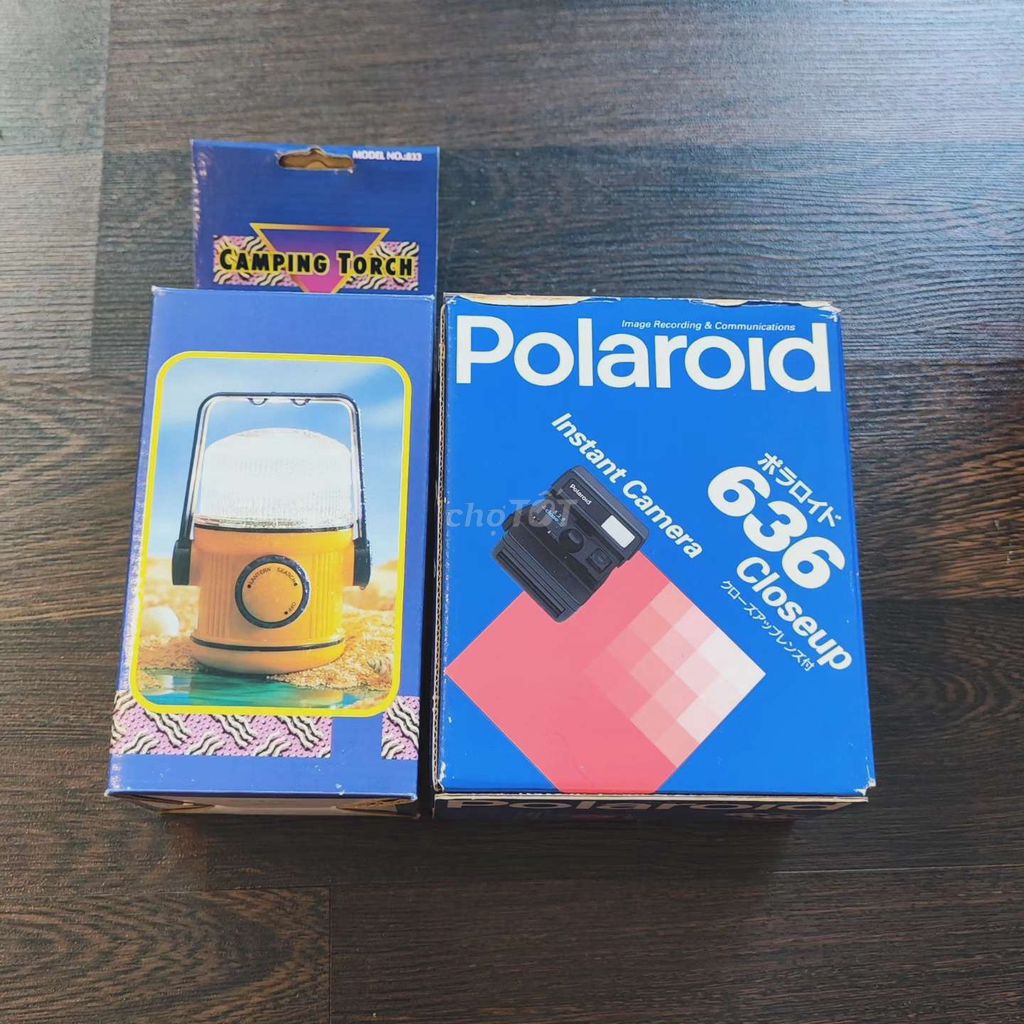 [ Đã bán] Vintage Polaroid 636 camping pack