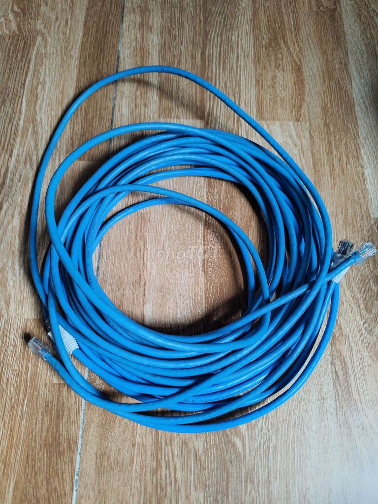 Cáp mạng LAN RJ45 CAT 6 Xanh 5m. Mua bán Phụ kiện (Màn hình, Chuột...) tại Thành phố Dĩ An Bình Dương được đăng bởi Nguyễn Thanh Tùng  hình 1