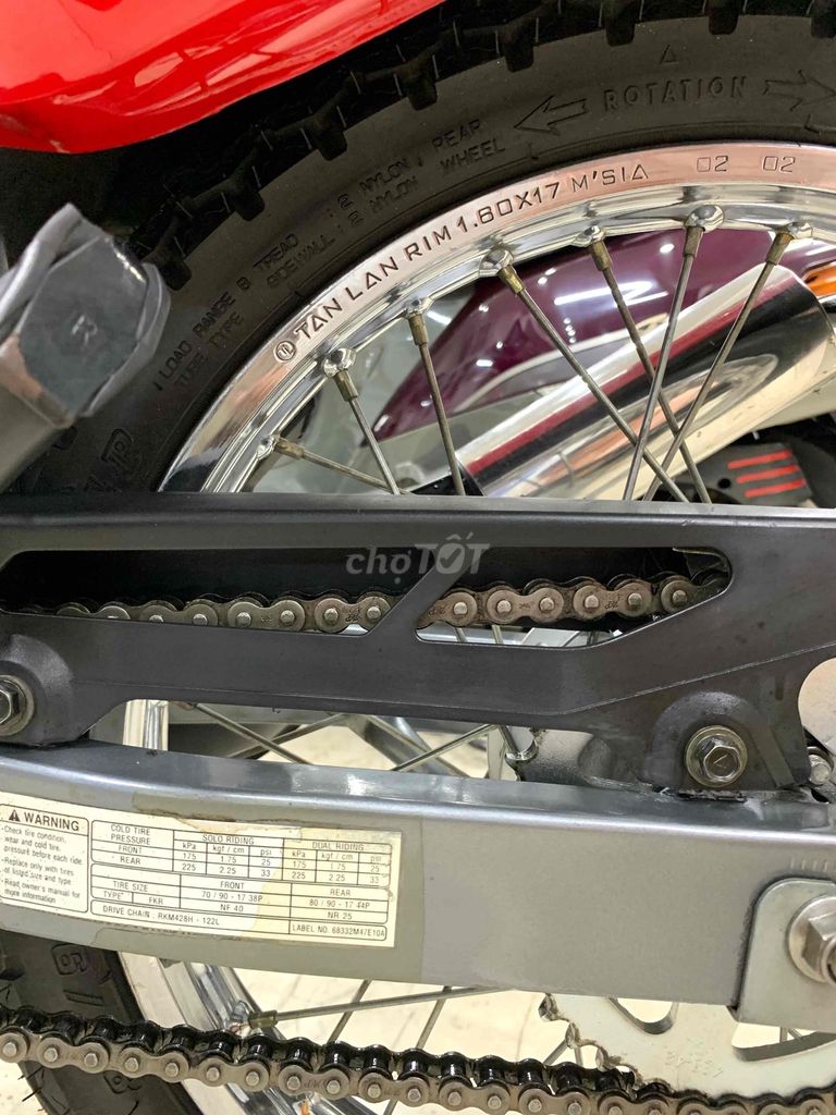 Xipo RGV2002 HảiQuanChínhNghạch nguyên bản zin 90%. Mua bán Xe máy tại Quận Phú Nhuận Tp Hồ Chí Minh được đăng bởi Cungsport hình 12