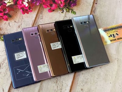 Samsung Note 9 Bản 2_SIM Fullbox - Trả Góp 0đ