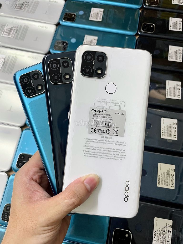 Điện thoại Oppo A15s 6GB/128GB nguyên zin đẹp keng