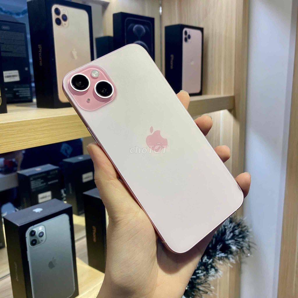 iPhone 15 Plus Hồng 128GB LLA 99%