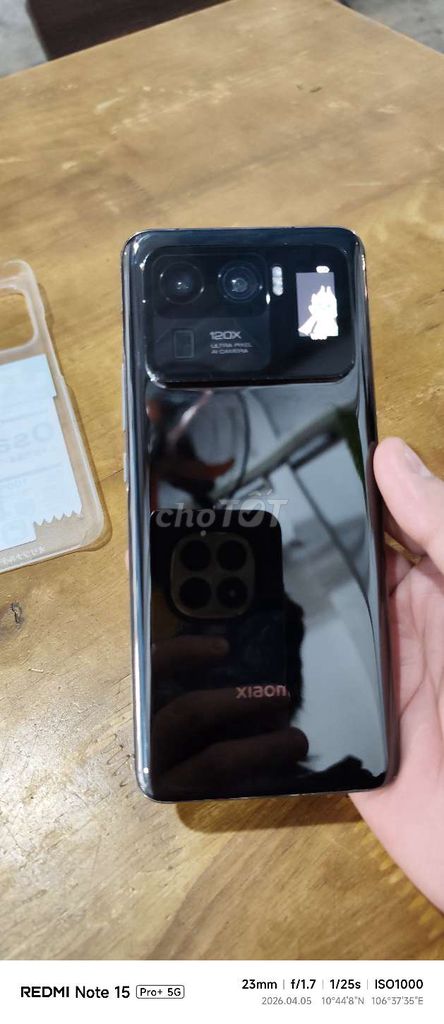 Xiaomi 11 Ultra 12GB/512GB Đen. Mua bán Điện thoại tại Quận 8 Tp Hồ Chí Minh được đăng bởi Tấn Hoàng hình 1