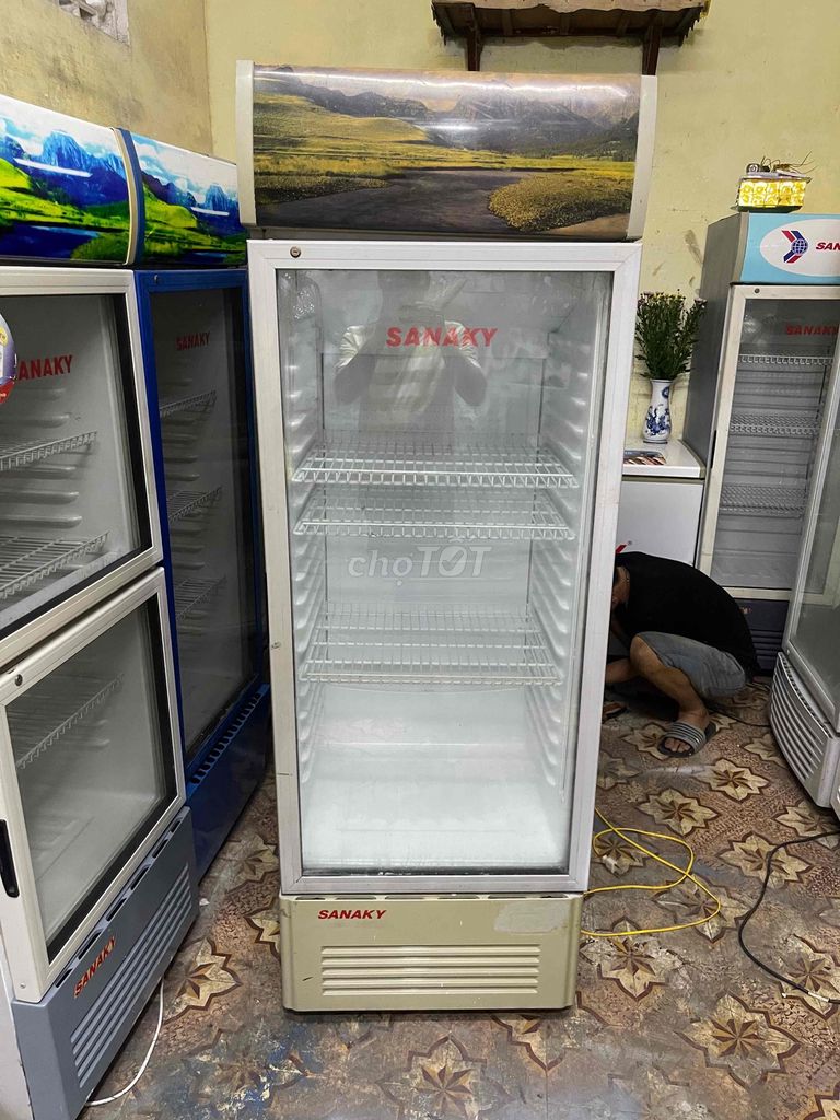 tủ mát snakay 400l mới 80%máy zin