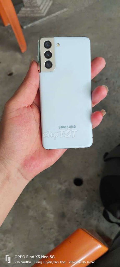 Samsung S21..ram 8 bn 128G màn thay .ngoại hình ok. Mua bán Điện thoại tại Quận Bình Thuỷ Cần Thơ được đăng bởi cầu rạch súc 91b Nguyễn Văn Linh  hình 1
