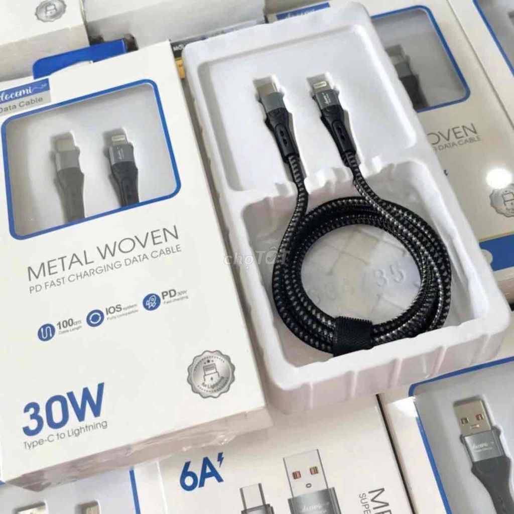 Cáp sạc Docomi PD 30W. Mua bán Phụ kiện (Màn hình, Chuột...) tại Quận Bình Thạnh Tp Hồ Chí Minh được đăng bởi TMOBILE GIÁ TỐT NHẤT hình 1