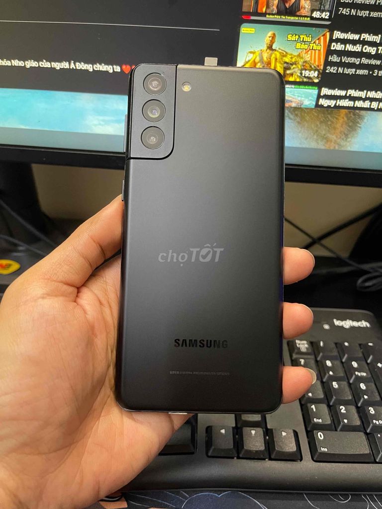 Samsung S21 Plus 5G(8/128) máy đẹp chính hãng. Mua bán Điện thoại tại Thành phố Thủ Đức Tp Hồ Chí Minh được đăng bởi Quốc Cường hình 1