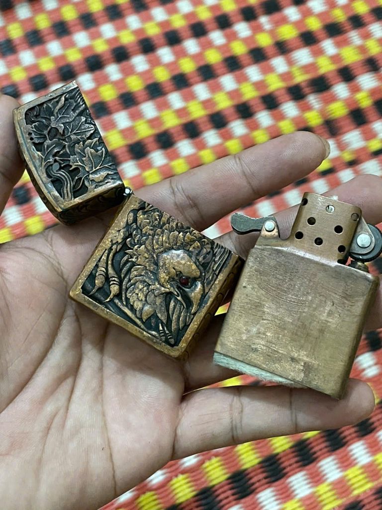 Bật lửa COPPER JAPAN đồng đỏ đúc, ZIPPO.