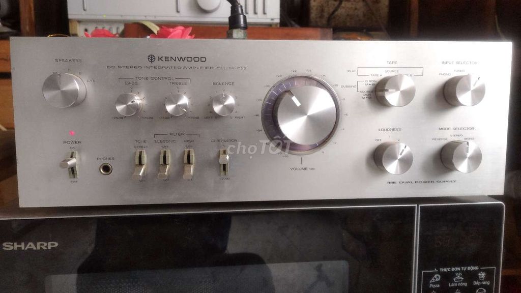 Ampli tích hợp Kenwood KA 7100 Bạc Đã sử dụng. Mua bán Tivi, Âm thanh tại Thành phố Thủ Đức Tp Hồ Chí Minh được đăng bởi AVN analog hình 1