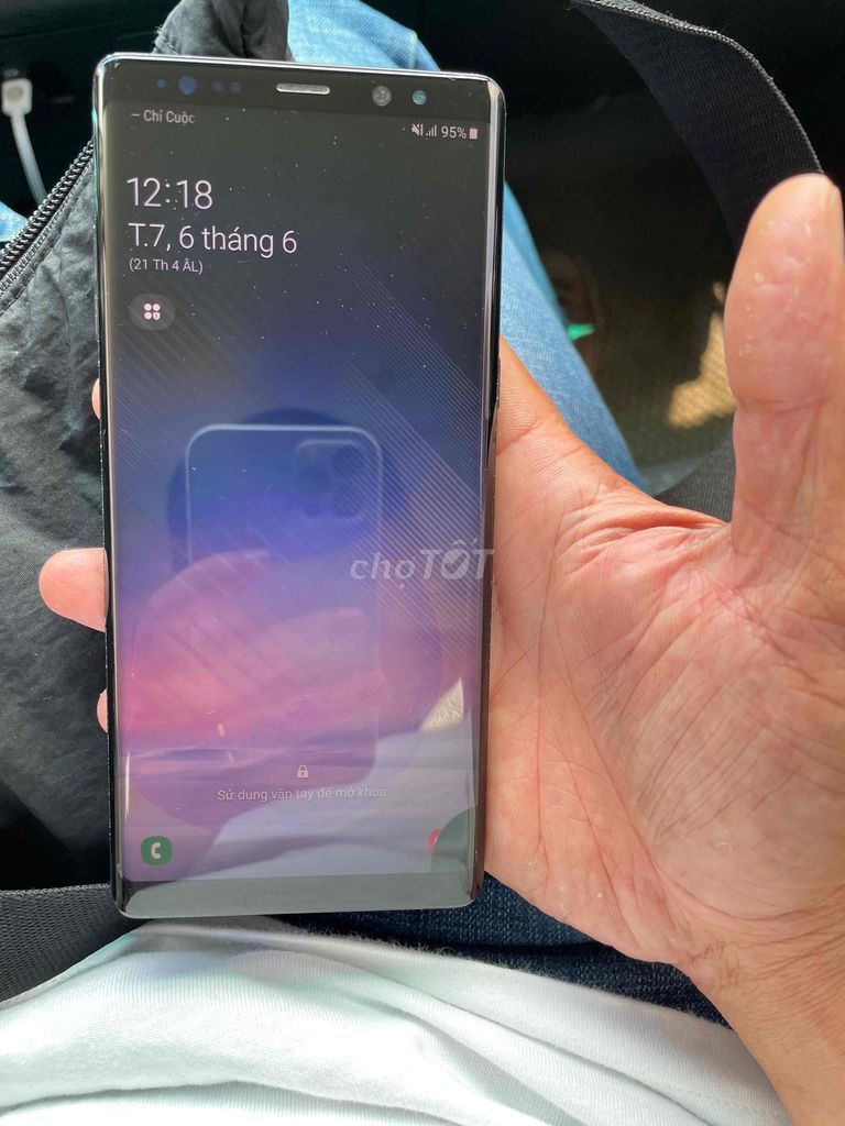 Samsung Galaxy Note 8 Đen. Mua bán Điện thoại tại Thành phố Qui Nhơn Bình Định được đăng bởi Mr Trương hình 1