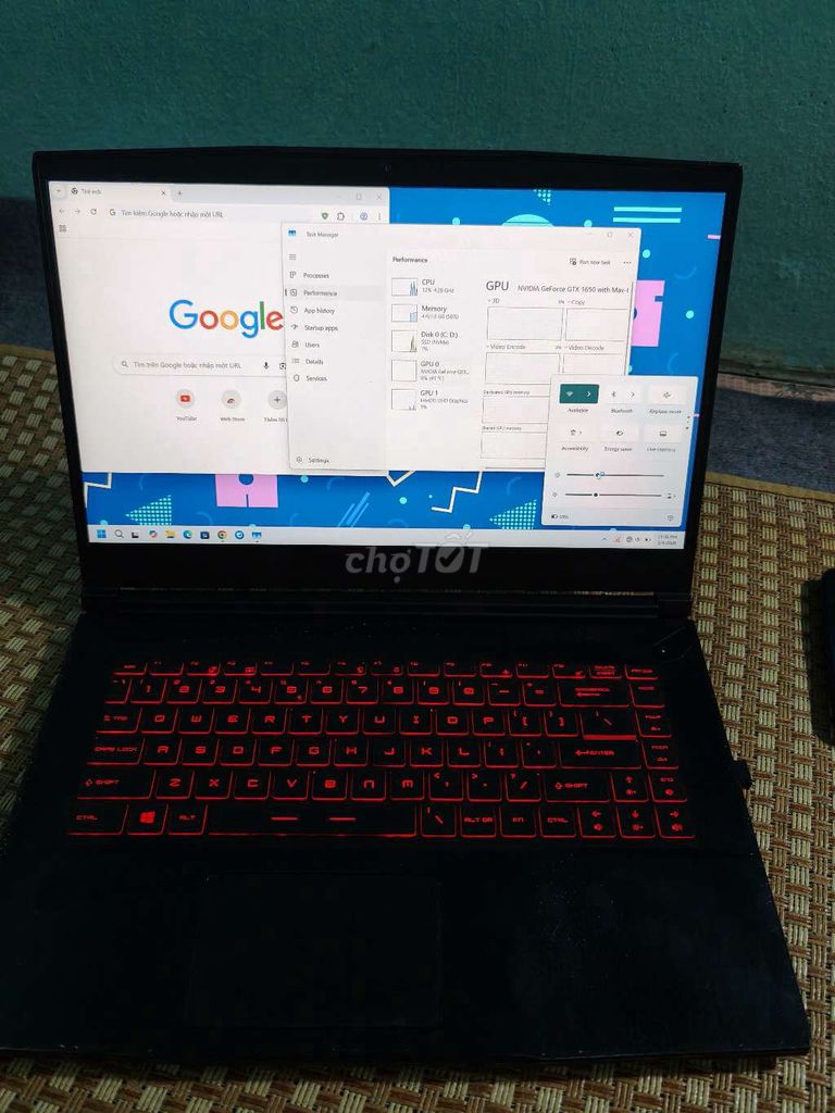 MSI GF63 i5-10300H 8GB/256GB. Mua bán Laptop tại Thành phố Thủ Đức Tp Hồ Chí Minh được đăng bởi NGUYEN TIEN hình 1
