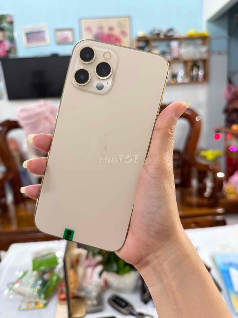 Apple iPhone 12 Pro Max Vàng 128GB Đã qua sử dụng. Mua bán Điện thoại tại Thành phố Biên Hòa Đồng Nai được đăng bởi Huỳnh  hình 1