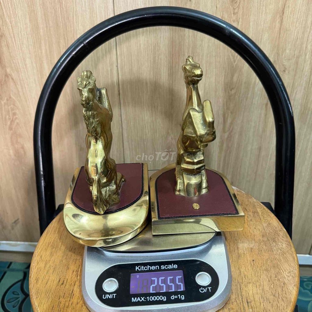 Chặn sách Ngựa Đồng thau Vàng đồng. Mua bán Đồ sưu tầm, đồ cổ tại Thành phố Trà Vinh Trà Vinh được đăng bởi Hà Như Như hình 1