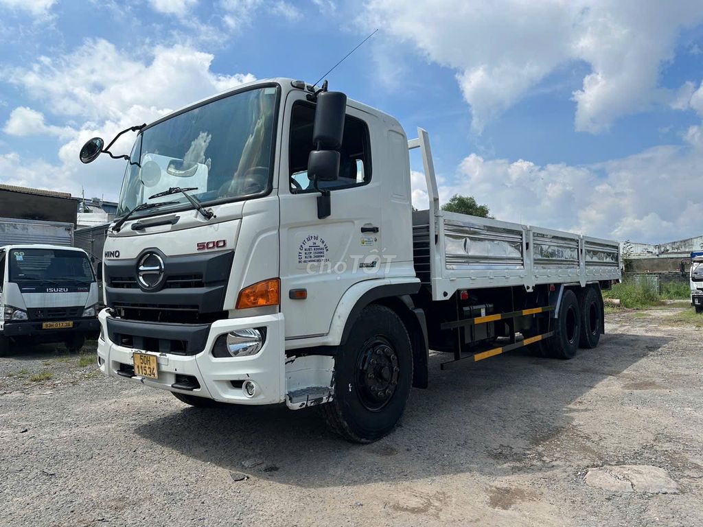 HINO 15 TẤN THÙNG LỬNG DÀI 7M7 ĐỜI 2021 SIÊU LƯỚT. Mua bán Xe tải, xe ben tại Quận 12 Tp Hồ Chí Minh được đăng bởi XE TẢI LƯỚT MIỀN NAM  hình 1