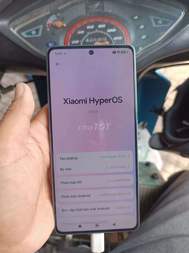 Xiaomi Redmi Note 13 Pro 256GB Xanh. Mua bán Điện thoại tại Huyện Hóc Môn Tp Hồ Chí Minh được đăng bởi nghia phan hình 1
