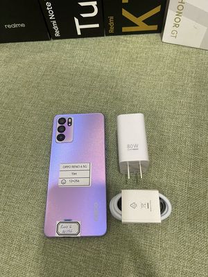 Oppo Reno 6 5G 12/256 tím 80w ốp TRẢ GÓP - COD. Mua bán Điện thoại tại Quận Hoàng Mai Hà Nội được đăng bởi Trần Ngọc Hiếu
